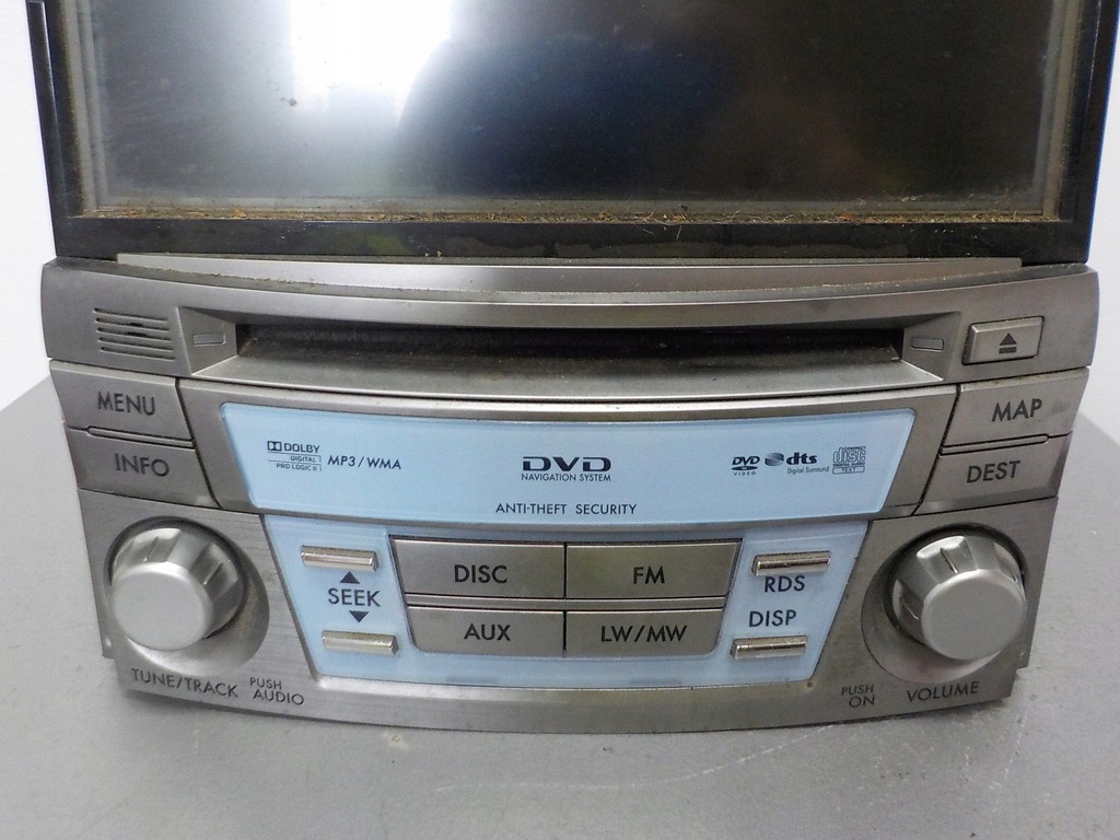 фото №4, Subaru legacy v радіо заводський dvd 86271aj300