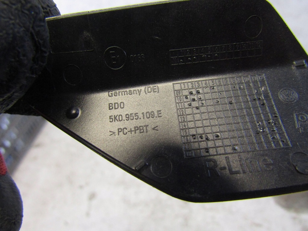 фото №8, Vw golf vi r-line заглушка розпилювача ліва 5k0955109e