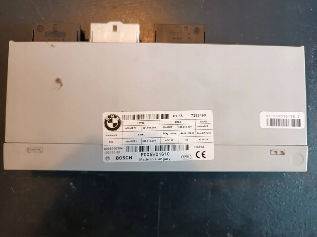 фото №1, Bmw 3 f30 f35 блок керування кришки