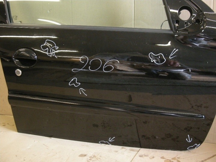 фото №2, Peugeot 206 дверь правое перед