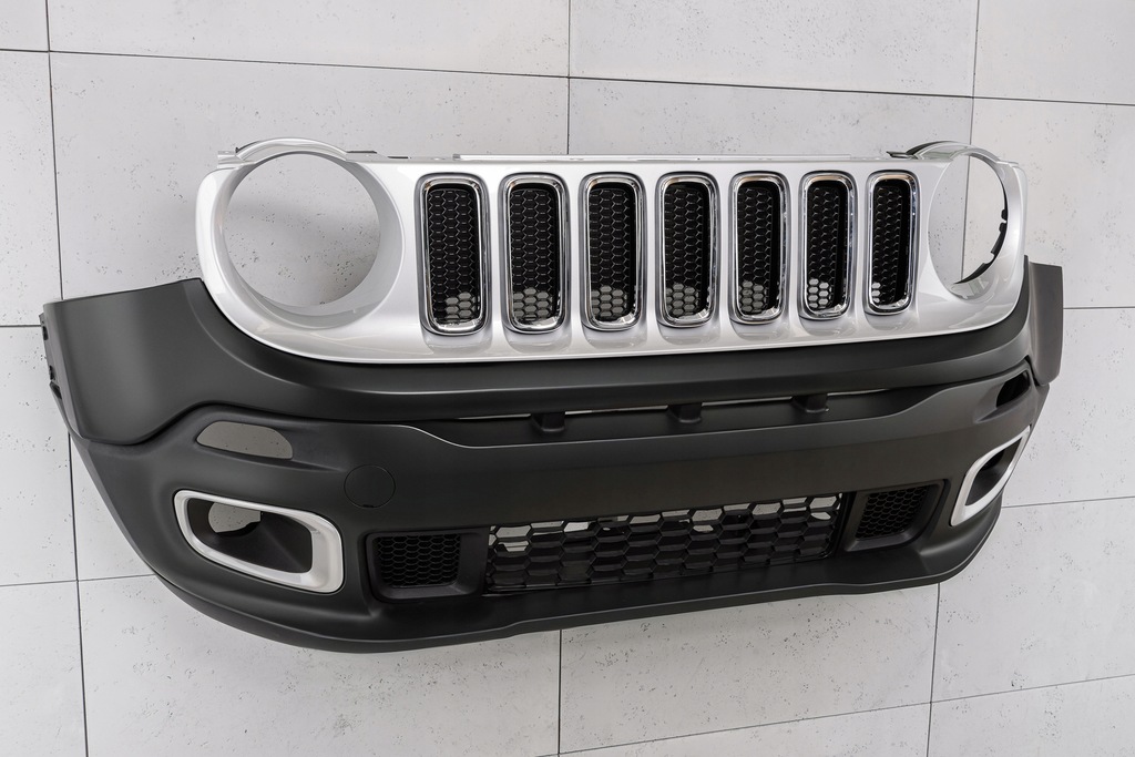 фото №7, Jeep renegade i bu 2015-18 kompletny бампер передний с решётка 5xb40lxhaa