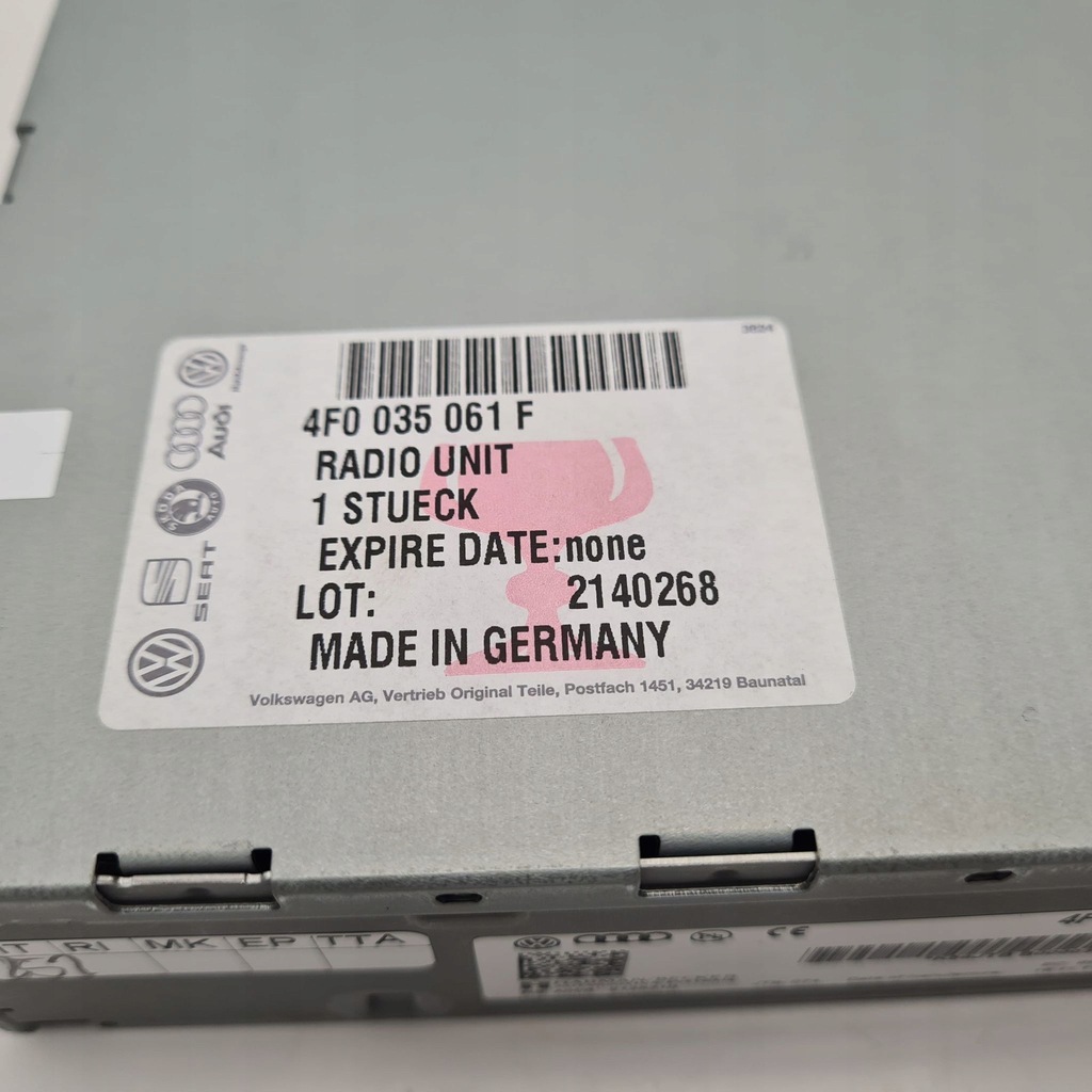 фото №7, Vw touareg 7p тюнер радіо радіо