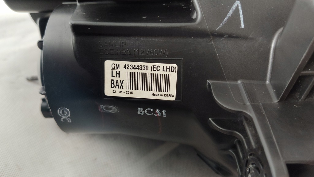 фото №10, Opel mokka фара лівий правий фара лампа ліва права