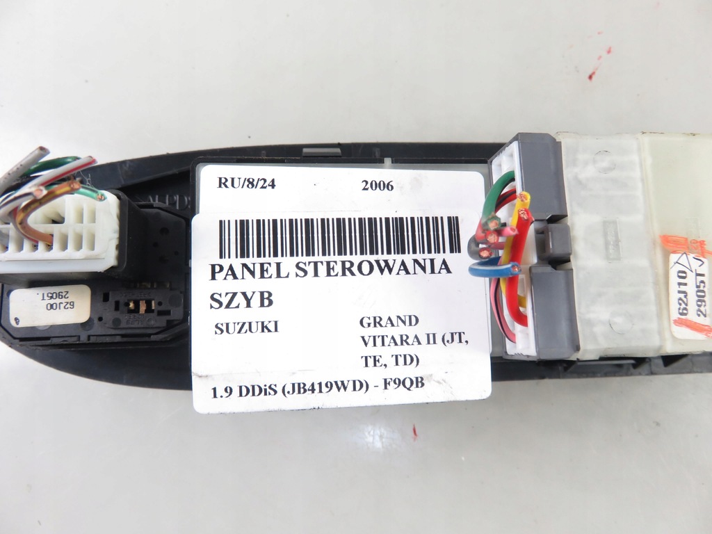 фото №10, Панель вікон suzuki grand vitara ii 62j002905t 62j101905t