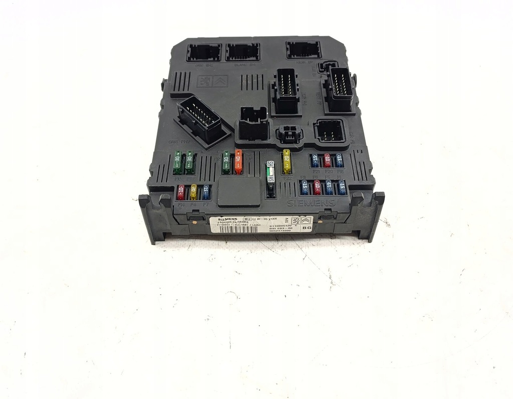 фото №1, Коробка модуль bsi peugeot 206 9652474880