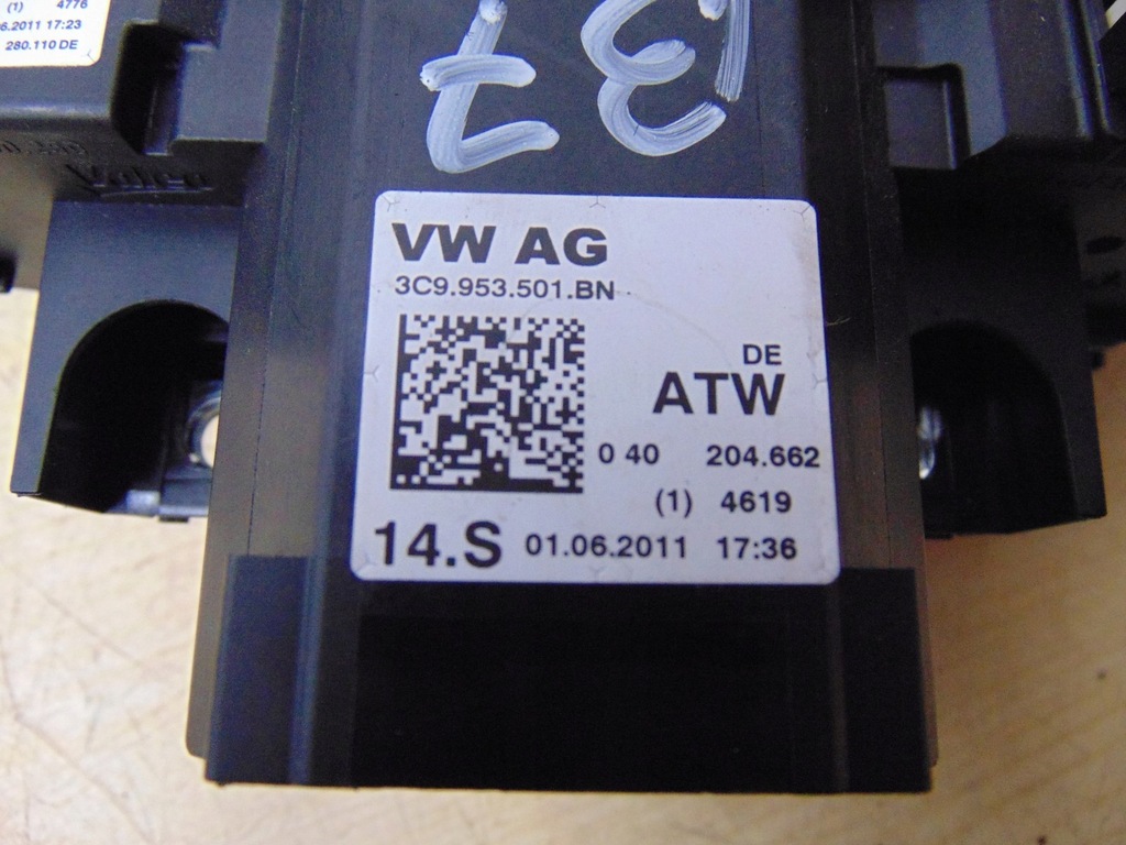 фото №14, Переключатель комбинированный vw passat b7 3c9953501bn