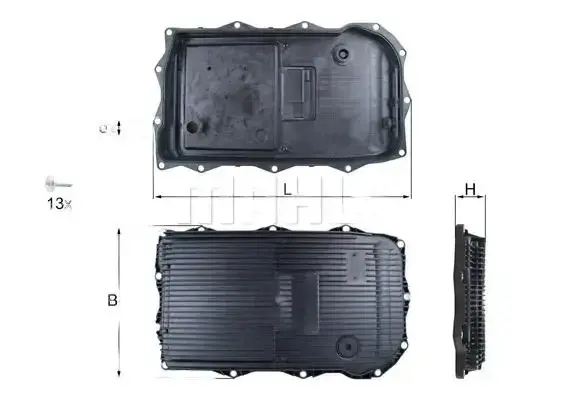 Купити Піддон масляна коробки передач hx 184kit knecht