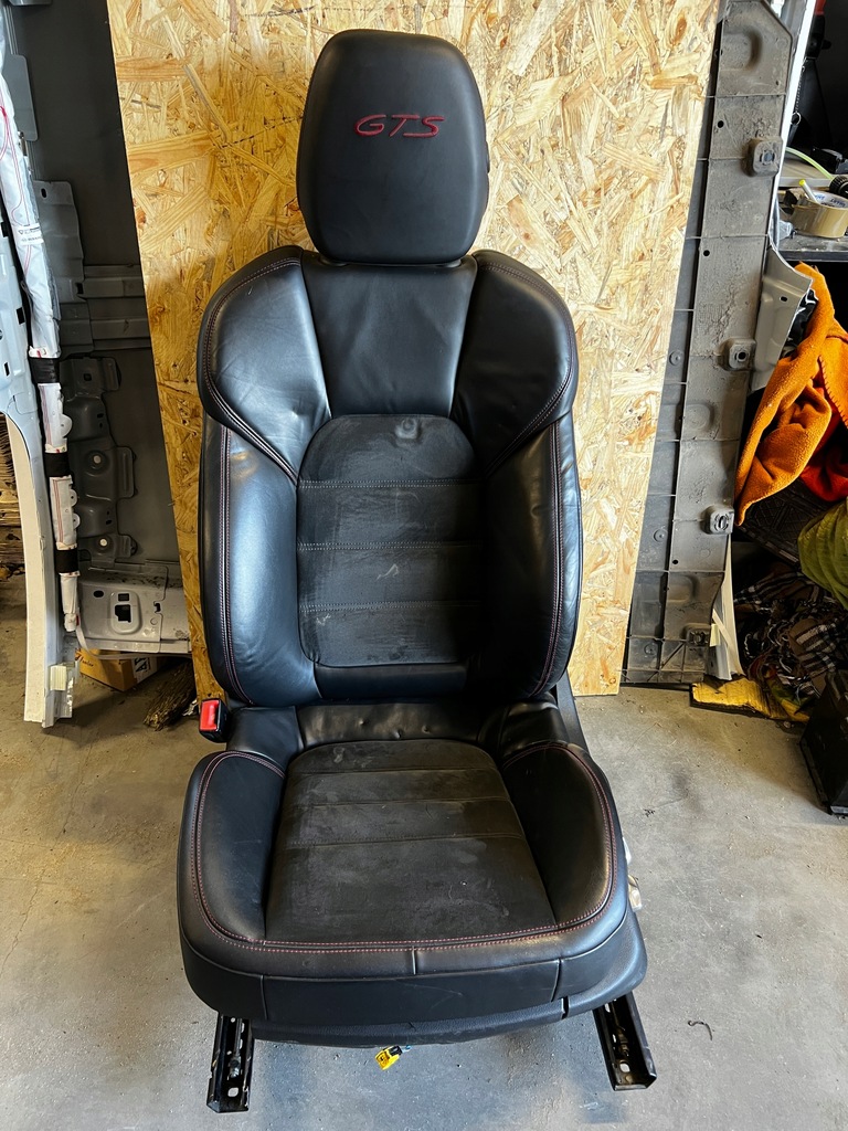 фото №1, Сидіння лівий перед подушка безпеки шкіра alcantara porsche cayenne ii 7p5 gts