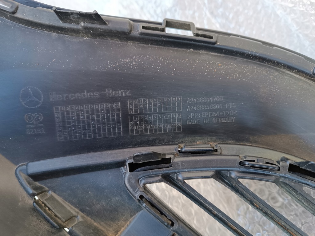 фото №13, Mercedes eqb a243 w243 x243 бампер перед передній спойлер 2438854700