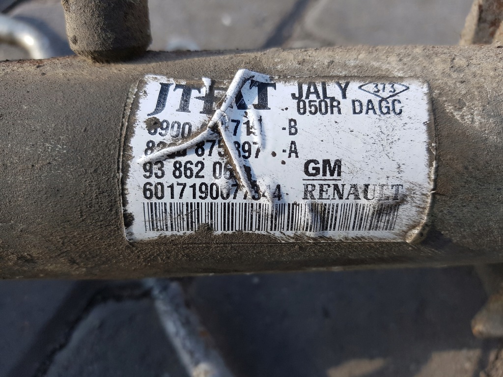 фото №7, Opel vivaro ii lift 06-14r trafic рулевая рейка трансмиссия europa