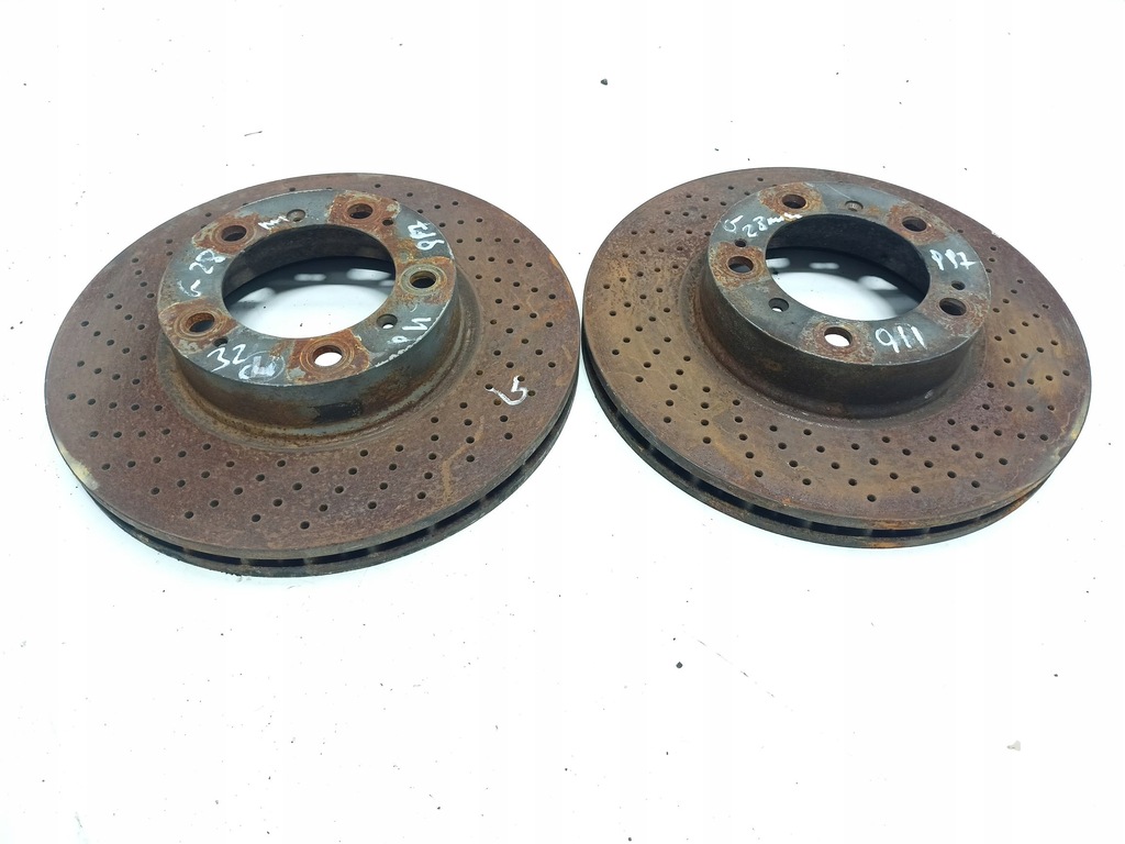 фото №1, Porsche 911 997 - гальмівні диски перед пара