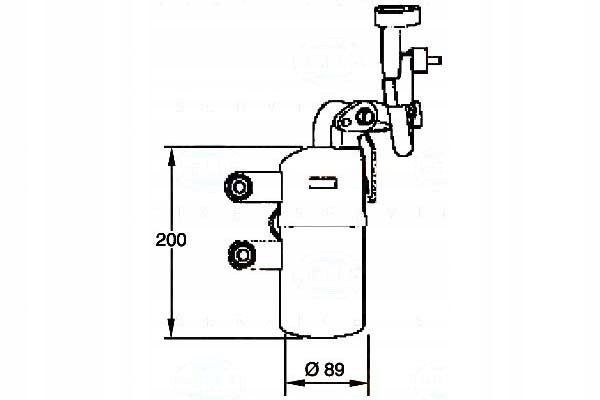 фото №1, Behr hella осушитель кондиционера 30738666 31332649