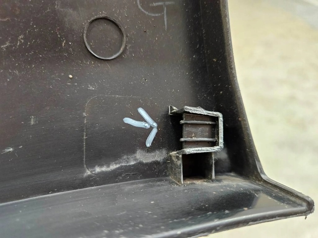 фото №6, Молдинг накладка двері лівий задня eb kia sorento i lift 07-09