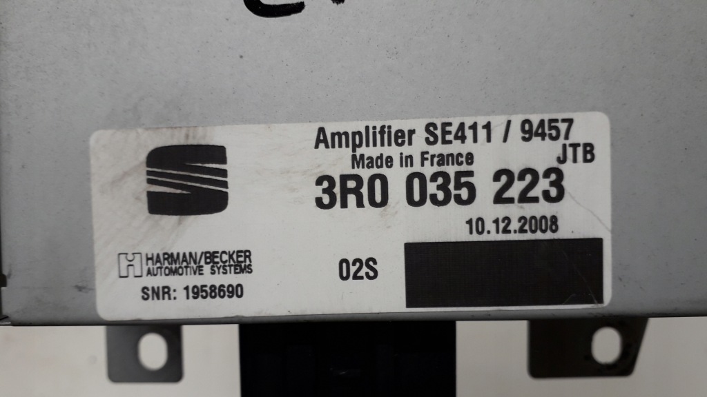 фото №4, Seat exeo 08- підсилювач радіо 3r0035223