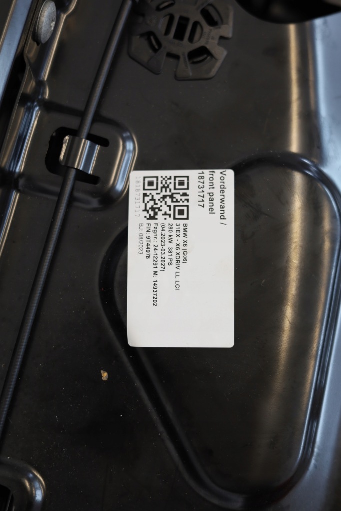 Купить Перед bmw x6 g06 lci рестайлинг  m-pakiet капот крыло  фара ремень бампер 416