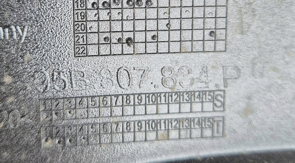 фото №11, Porsche macan 95b 14- дифузор накладка бампера заднього 95b807834p