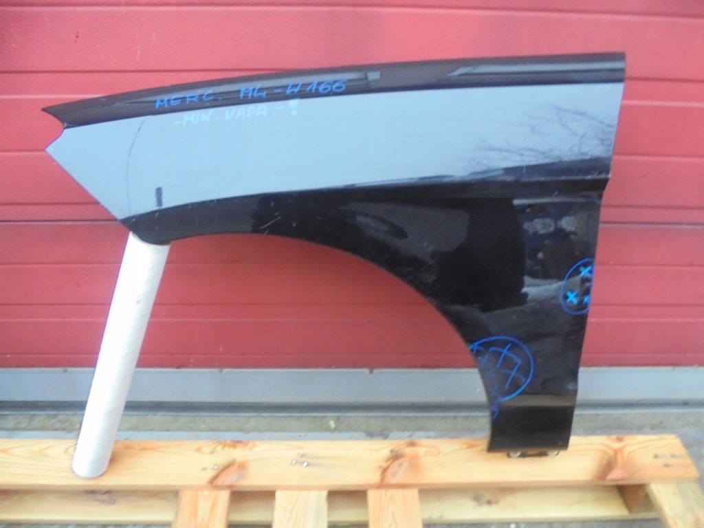 фото №1, Крыло левый перед передний mercedes ml w166 a166 slask gliwice