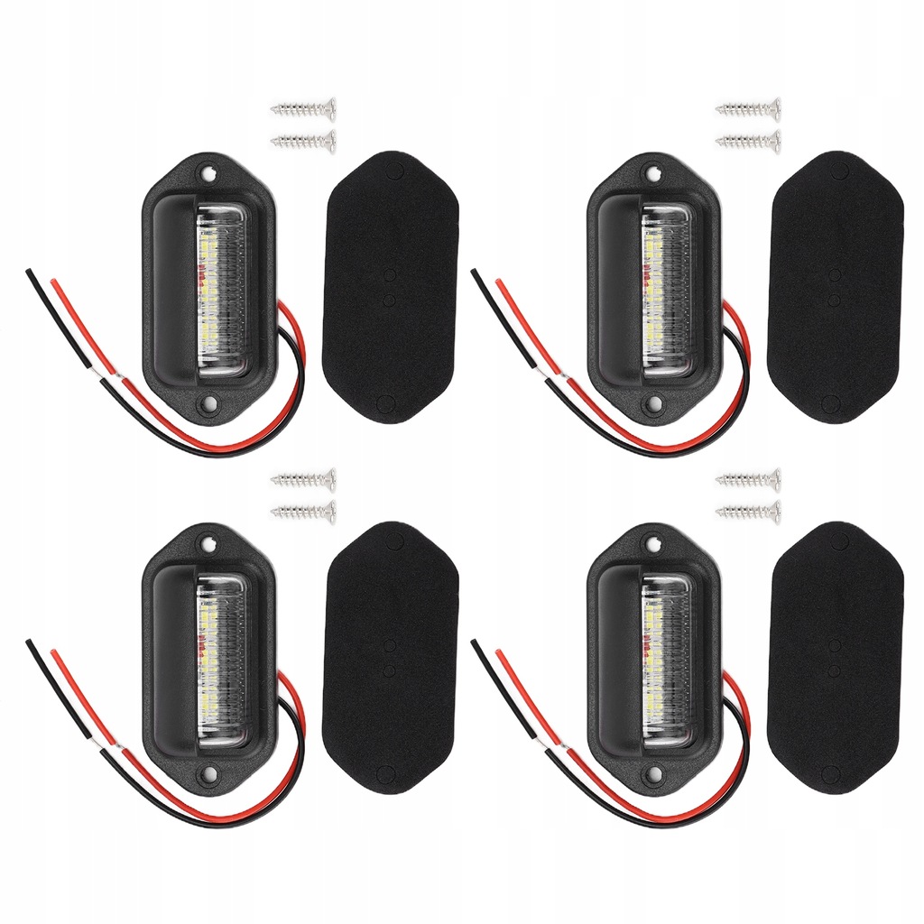 фото №16, 4szt підсвітка ліхтарі номерного знака реєстраційний