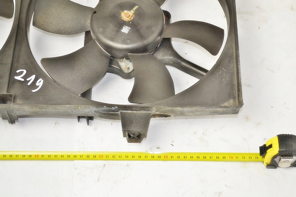 фото №11, Nissan primera p12 2,2d вентилятор вентиляторы радиатор s10