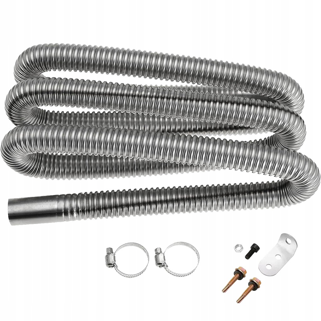 фото №12, 2m wąż випускний труба вихлопна вихлопних газів обігріву стояночного