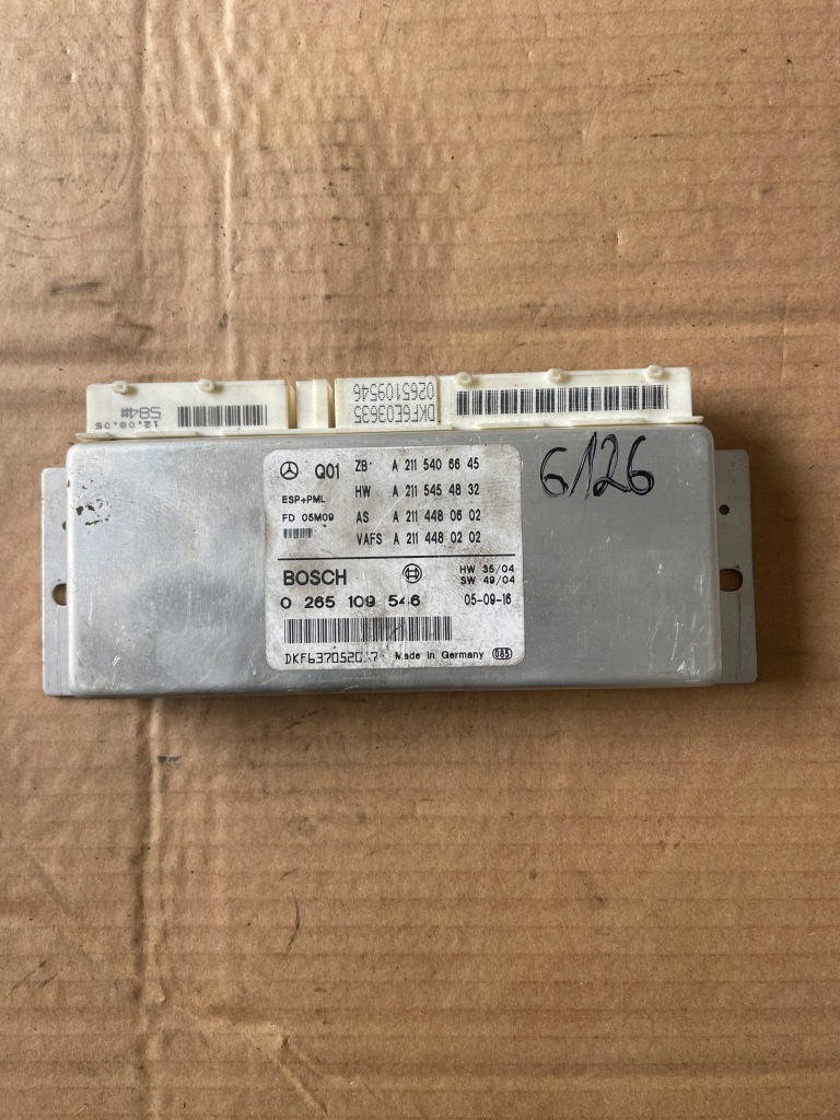 Купить Mercedes w211 w219 cls модуль esp 0265109546
