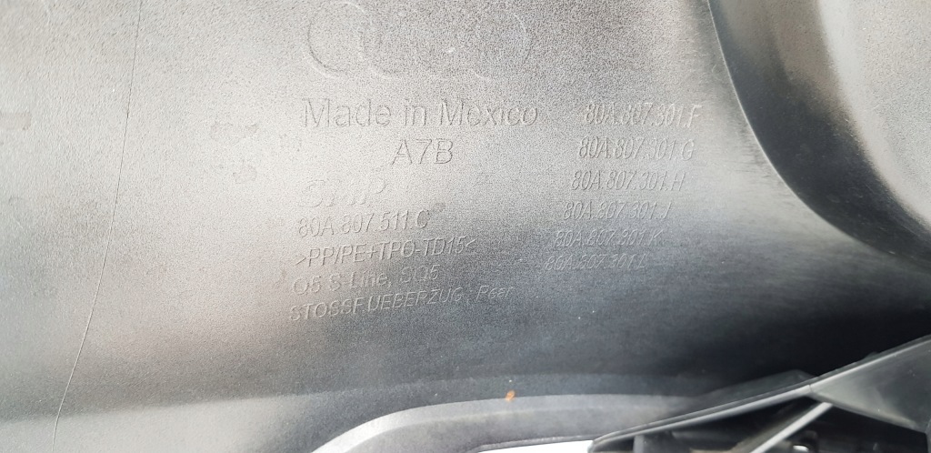Audi q5 80a ii s-line бампер задний задний  80a807511c Киев