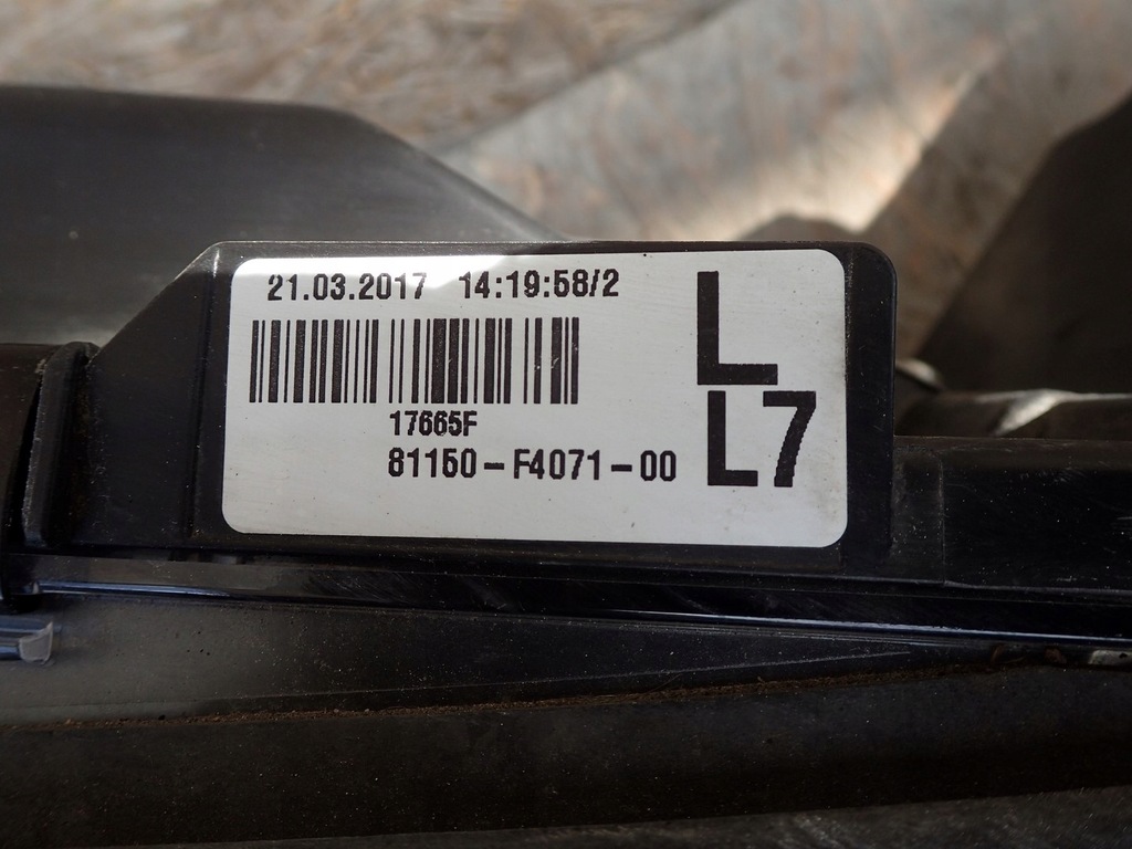 фото №4, Лампа левая фара левый full led toyota chr ch r