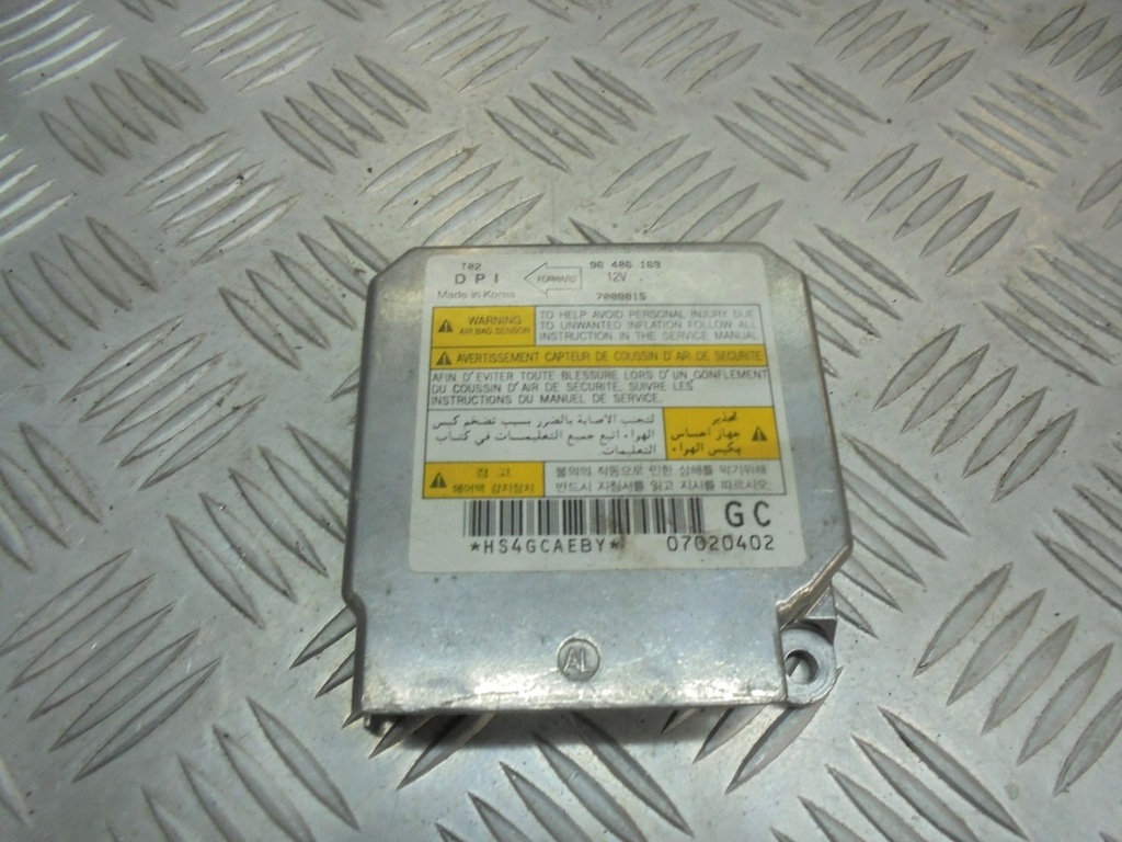 фото №1, Модуль датчик подушка безпеки chevrolet aveo t200 96406169