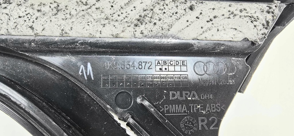 фото №12, Audi a6 c8 4k9 молдинг кришки права 4k9854872 оригінал