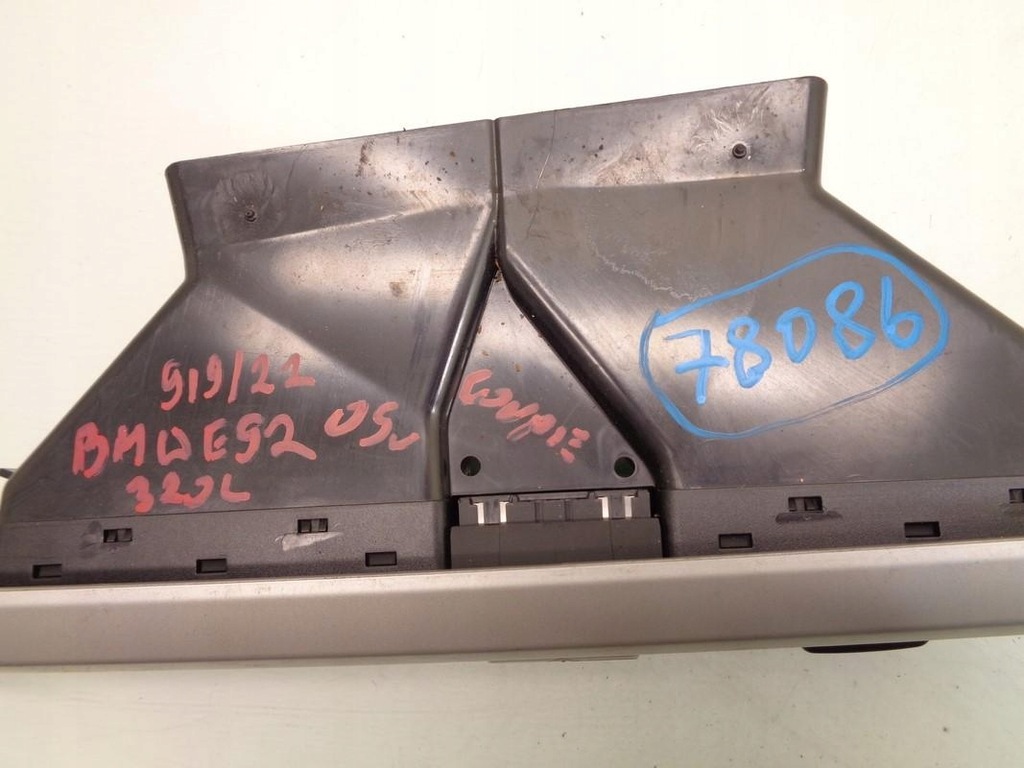 фото №7, Dekor приборная панель панели bmw e92 320i 2.0b 09r