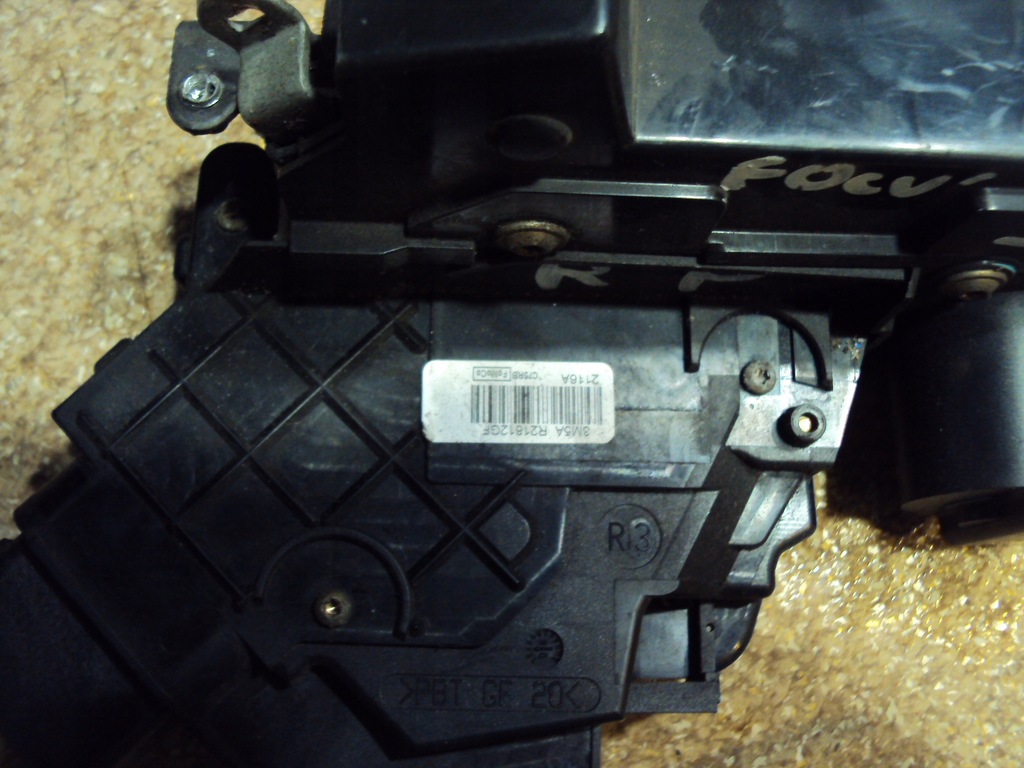 фото №5, Замок дверь focus mk2 правый передний 2 разъёмы 6+4 контакты