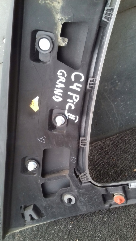 фото №3, Молдинг рамка стекло левый задняя c4 grand picasso ii