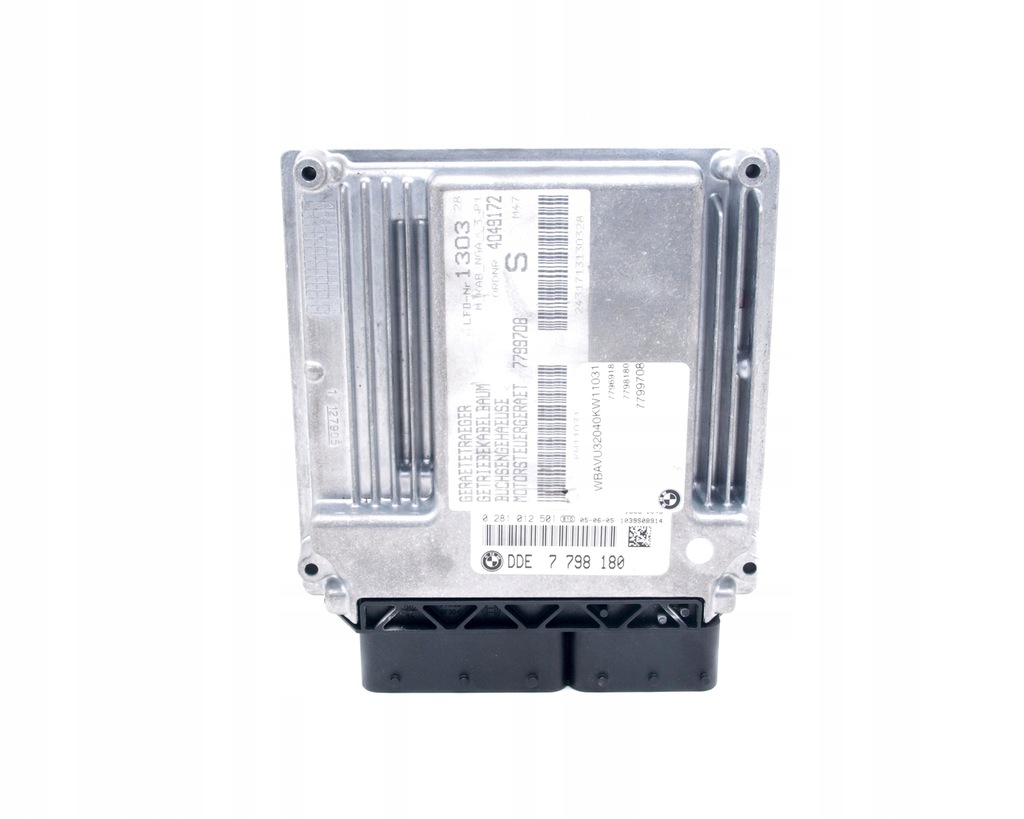 фото №8, Бортовой компьютер блок управления двигателя bmw e90 320d 2.0d m47 m47n2