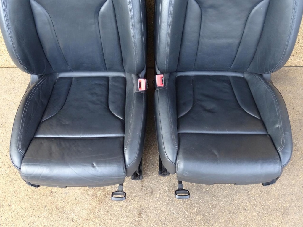 фото №11, Audi q3 8u s-line 11-18 обивка сиденья полная кожа заднее сиденье спинка комплект