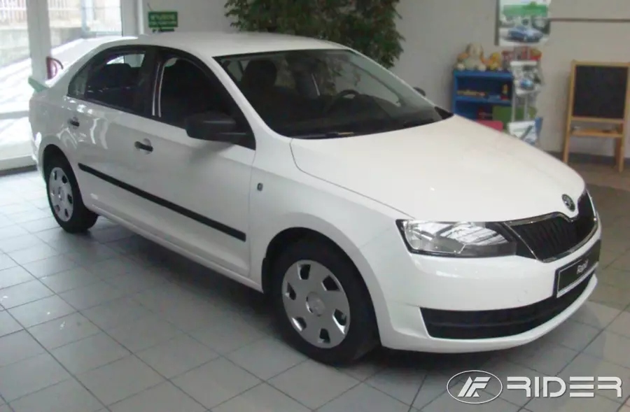 фото №3, Skoda rapid sedan 2012-19 накладки бічний