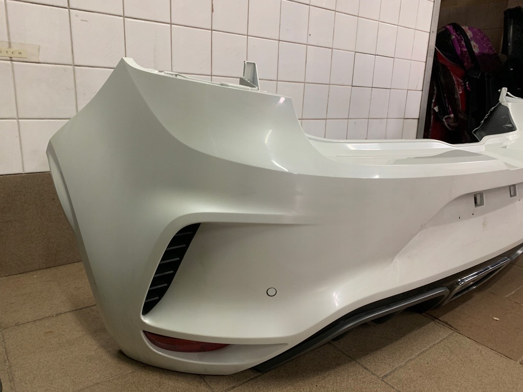 фото №6, Renault megane iv rs бампер задня teqnc перламутр 4xpdc