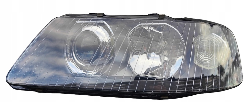 фото №11, Фари hella audi a3 8l lift h1 + h7 чорні kpl eu