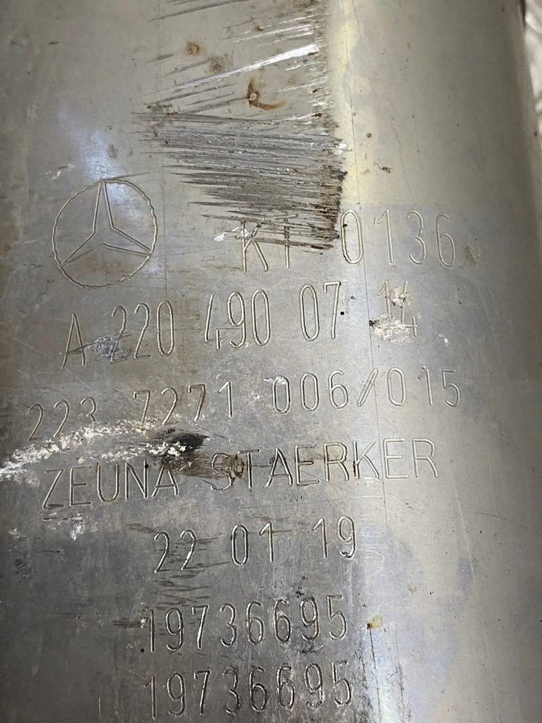 фото №8, Каталізатор mercedes-benz sl r129 a1294905614 27936704 5.0l 225kw 1999