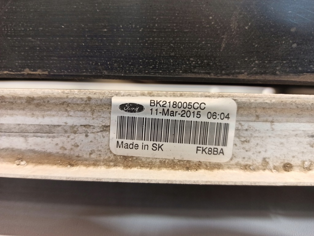 фото №11, Радіатор transit custom bk218005cc bk21-8c607-ba