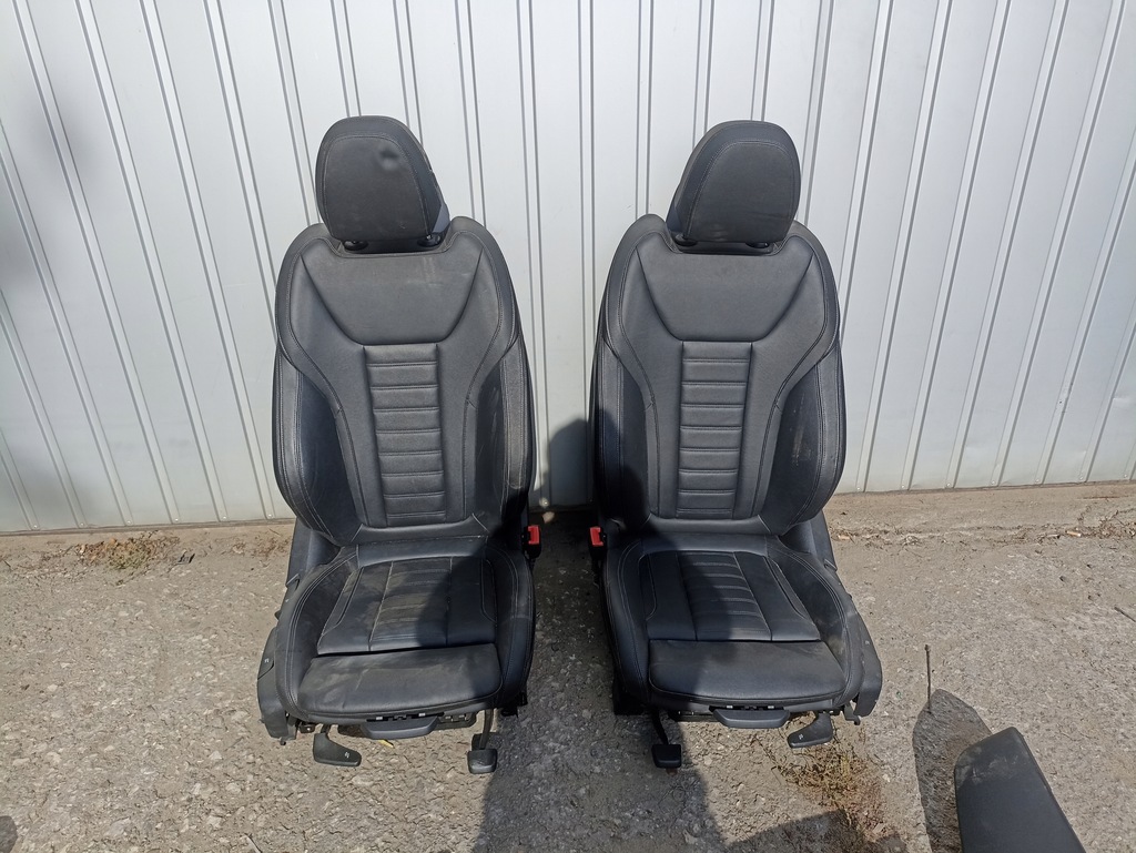 фото №7, Bmw 3 g20 сидіння заднє сидіння шкіра