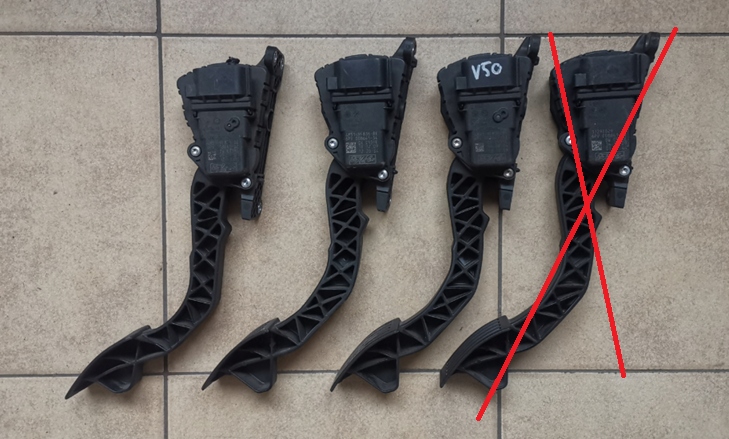 фото №1, Volvo s40 v50 педаль газа потенциометр