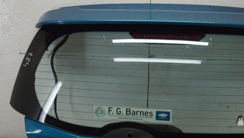 фото №5, Крышка багажника багажника chevrolet aveo t250 487 6e