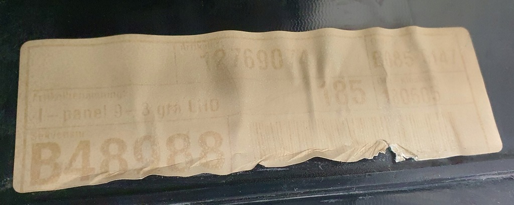 фото №8, Панель приладів приладова консоль saab 9-3 93 ii europa