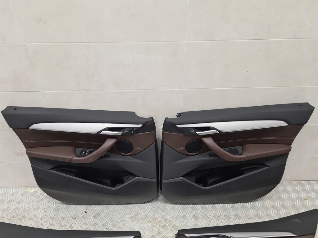 фото №10, Bmw f39 середина сидіння заднє сидіння тунель обшивки оббивка