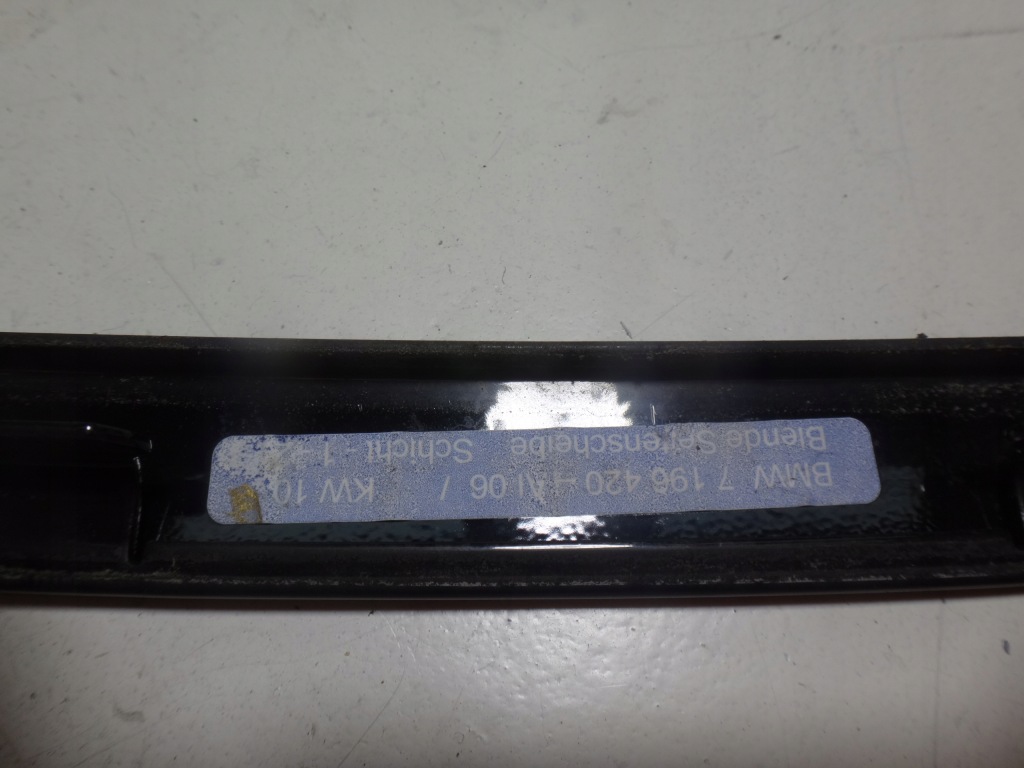 фото №6, Молдинг стекло правая правый задняя задняя bmw 5 gt f07 czarna блеск