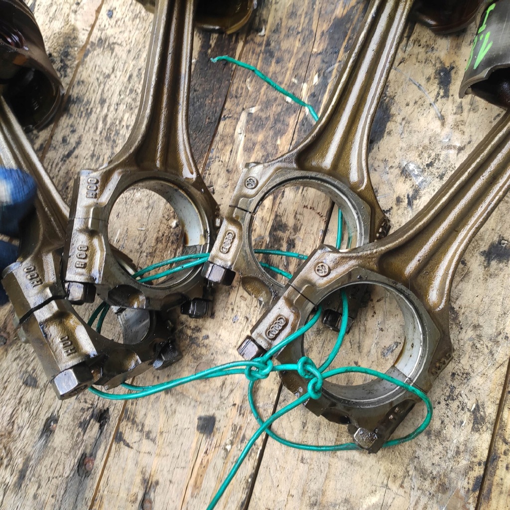 фото №10, Поршень шатун 027b audi vw 1.8 20v