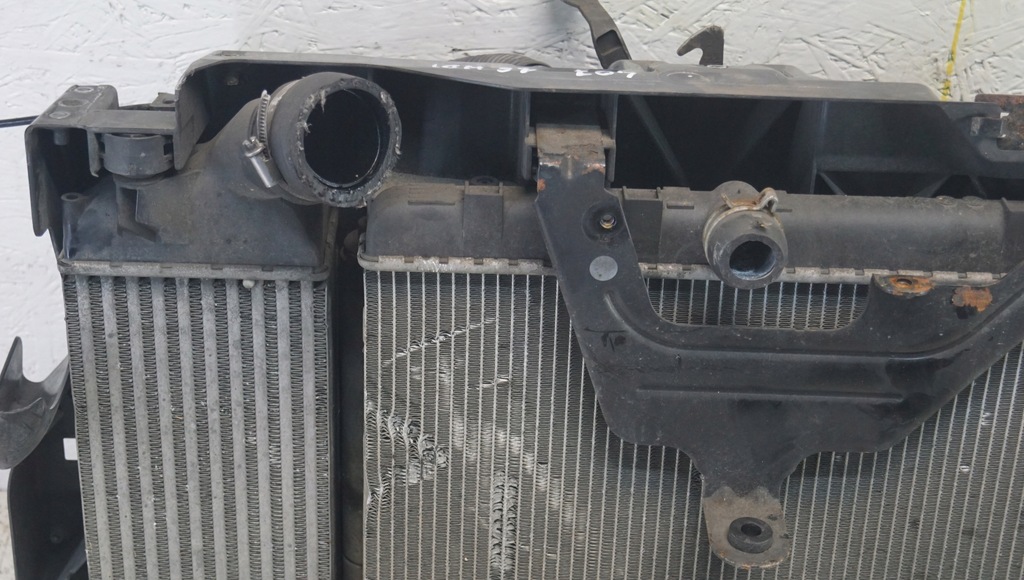 фото №10, Pas передній радіатор peugeot 407 1.6 hdi