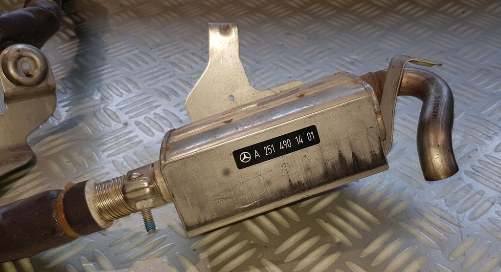 фото №5, Mercedes r w251 3.0 cdi гаситель труба webasto 2009r