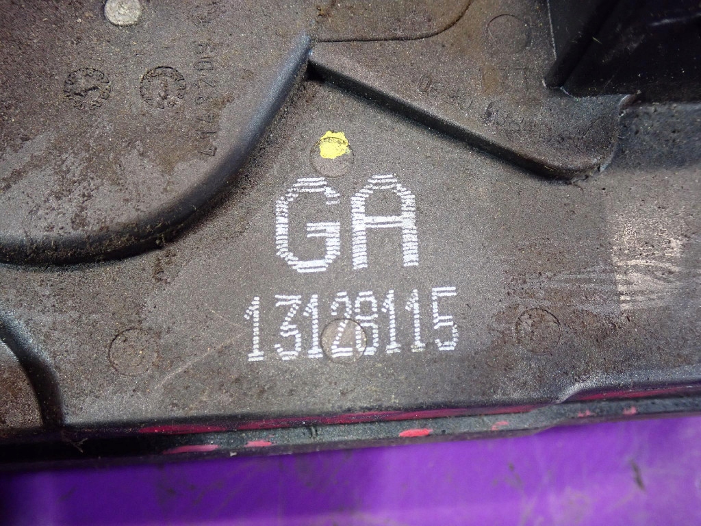 фото №6, Opel astra h iii kombi 04-07 замок задняя левый 13128115 5 pin