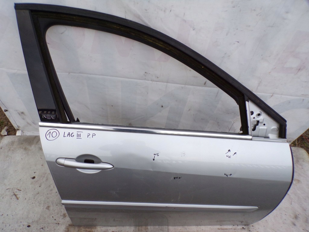 фото №3, Двері правий перед laguna iii